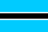 Flag Of The Republic Of Botswana Clip Art